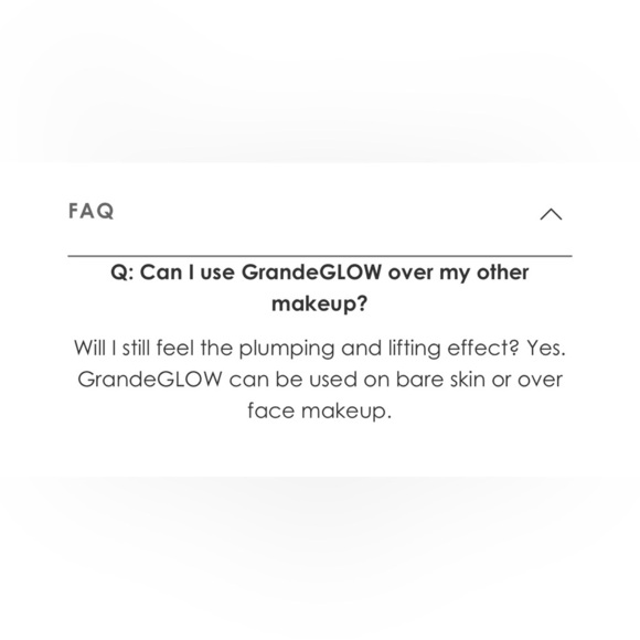 New/Sealed Grande Glow Plumping Liquid Highlighter in French Pearl - Picture 9 of 10